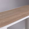 ESTHETI home Konsola Metalliki/MDF Lefki/Fusiki 150x45x77cm 810-00091